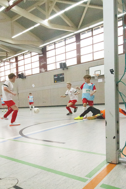 Hallenturnier E1 2026 - spannendes Derby